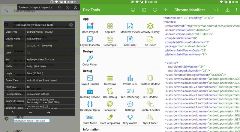 Android 开发助手 v9.1.0 快速调试应用开发助手,查看手机软硬件相关信息-阿拉丁下载