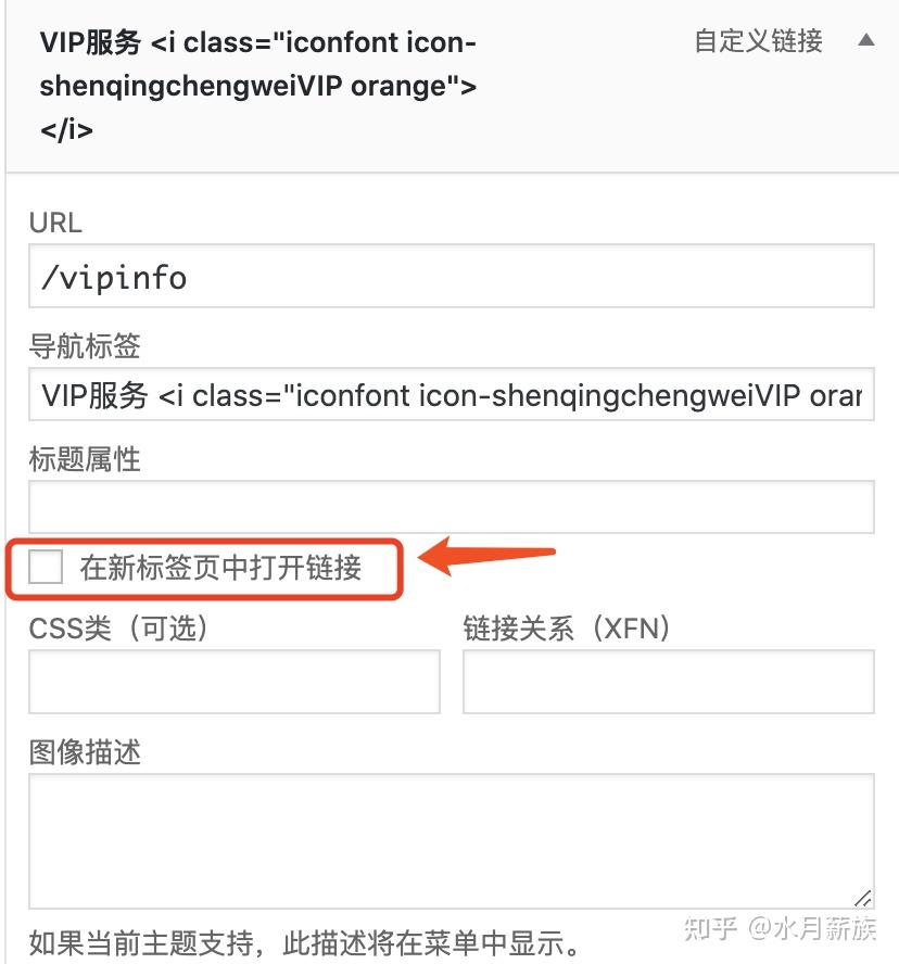 图片[4]-如何让WordPress自定义导航菜单在新窗口中打开页面 - 阿拉丁下载-阿拉丁下载
