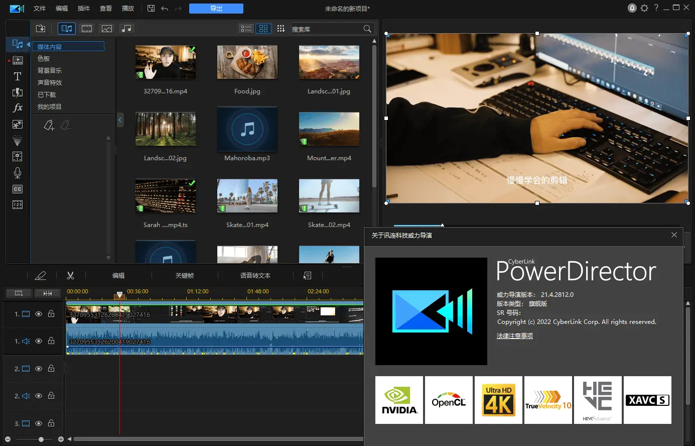 图片[2]-PC 威力导演 PowerDirector v24.0.1014.0 PowerDirector，视频编辑、剪辑软件，旗舰版 - 阿拉丁下载-阿拉丁下载