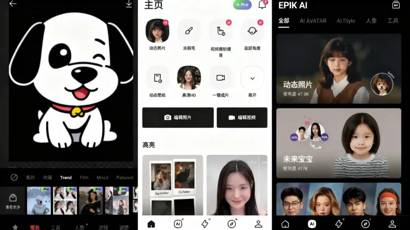 Android EPIK v6.3.20 轻图国际版,Ai照片编辑,解锁专业版-阿拉丁下载