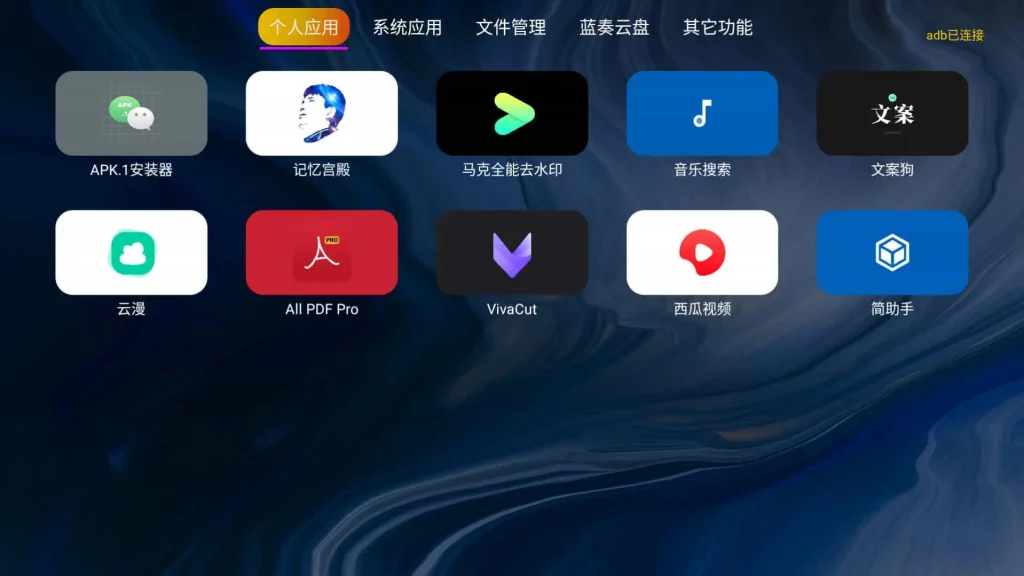 Android 应用管家 v1.7.9 电视应用管理,超越了系统自带管理功能的应用,支持车机 - 阿拉丁下载-阿拉丁下载