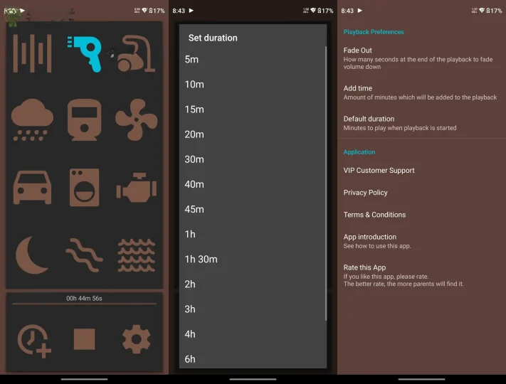 Android White Noise For Baby(白噪音) v1.8.14 解锁高级版-阿拉丁下载